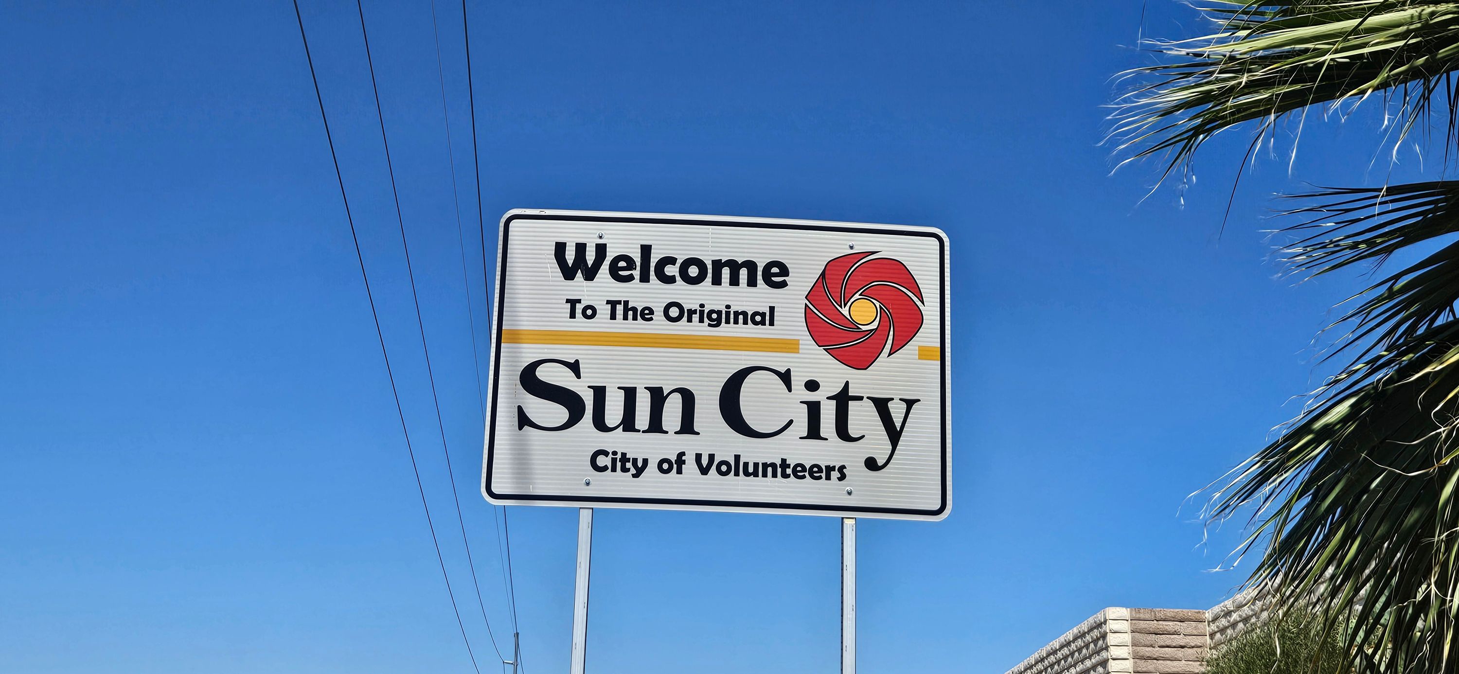 Sun City, AZ city sign