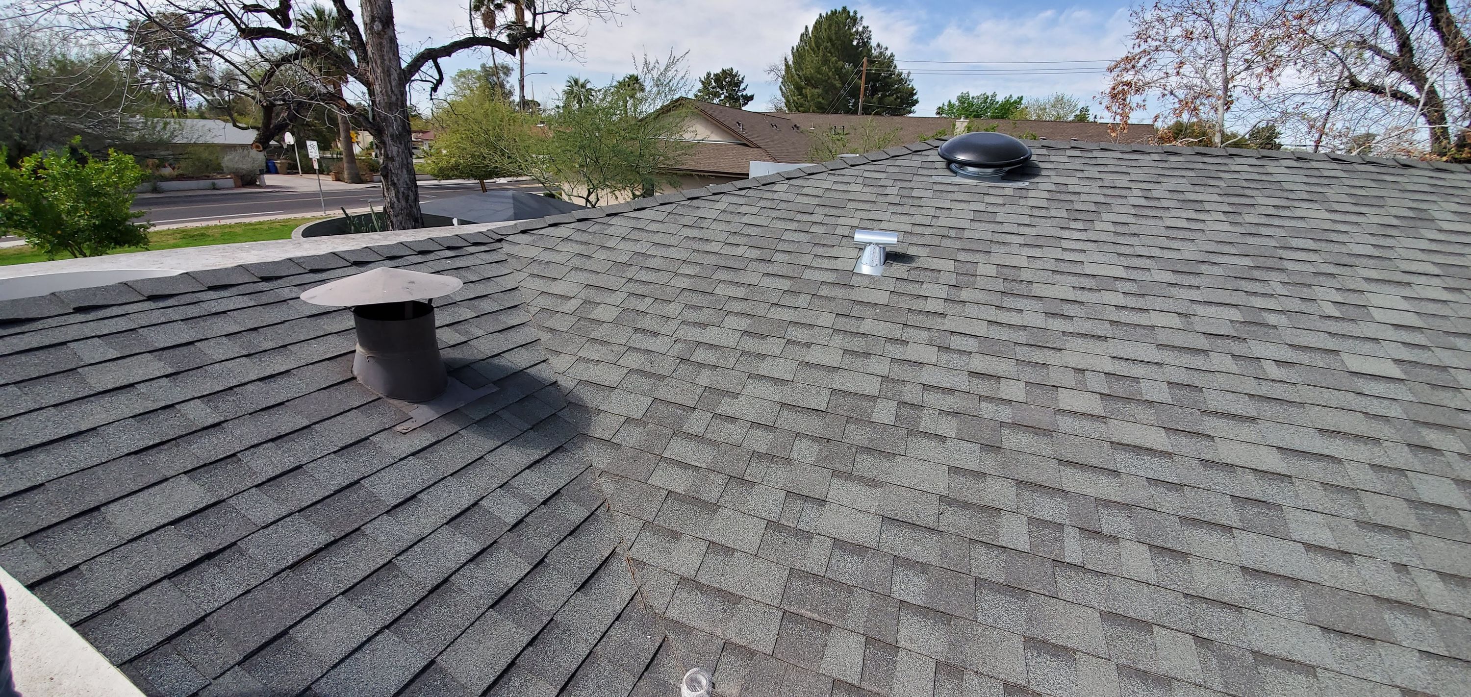 Durafoam Roofing shingle roof installation to manage your shingle roof cost in Phoenix.