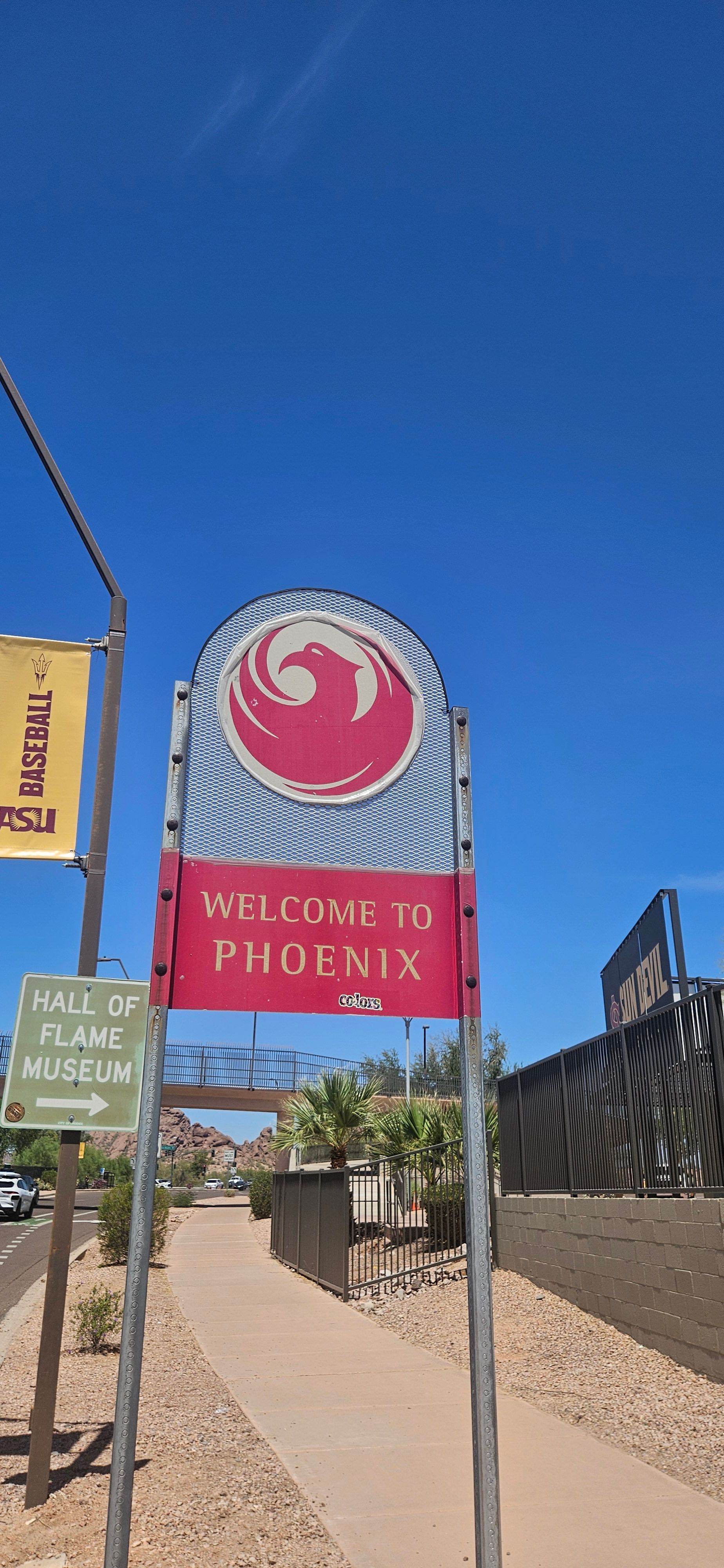 Phoenix, AZ city sign
