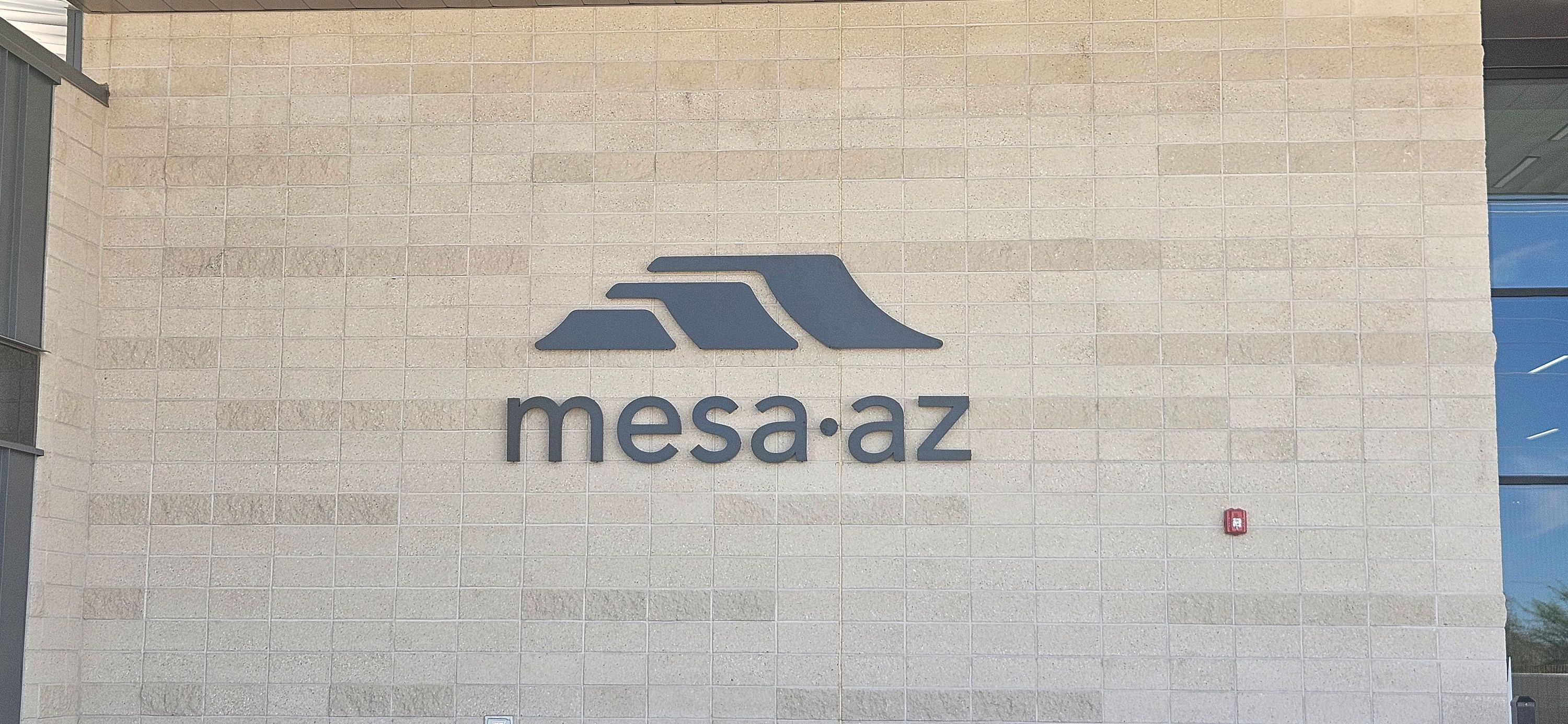 Mesa, AZ city sign